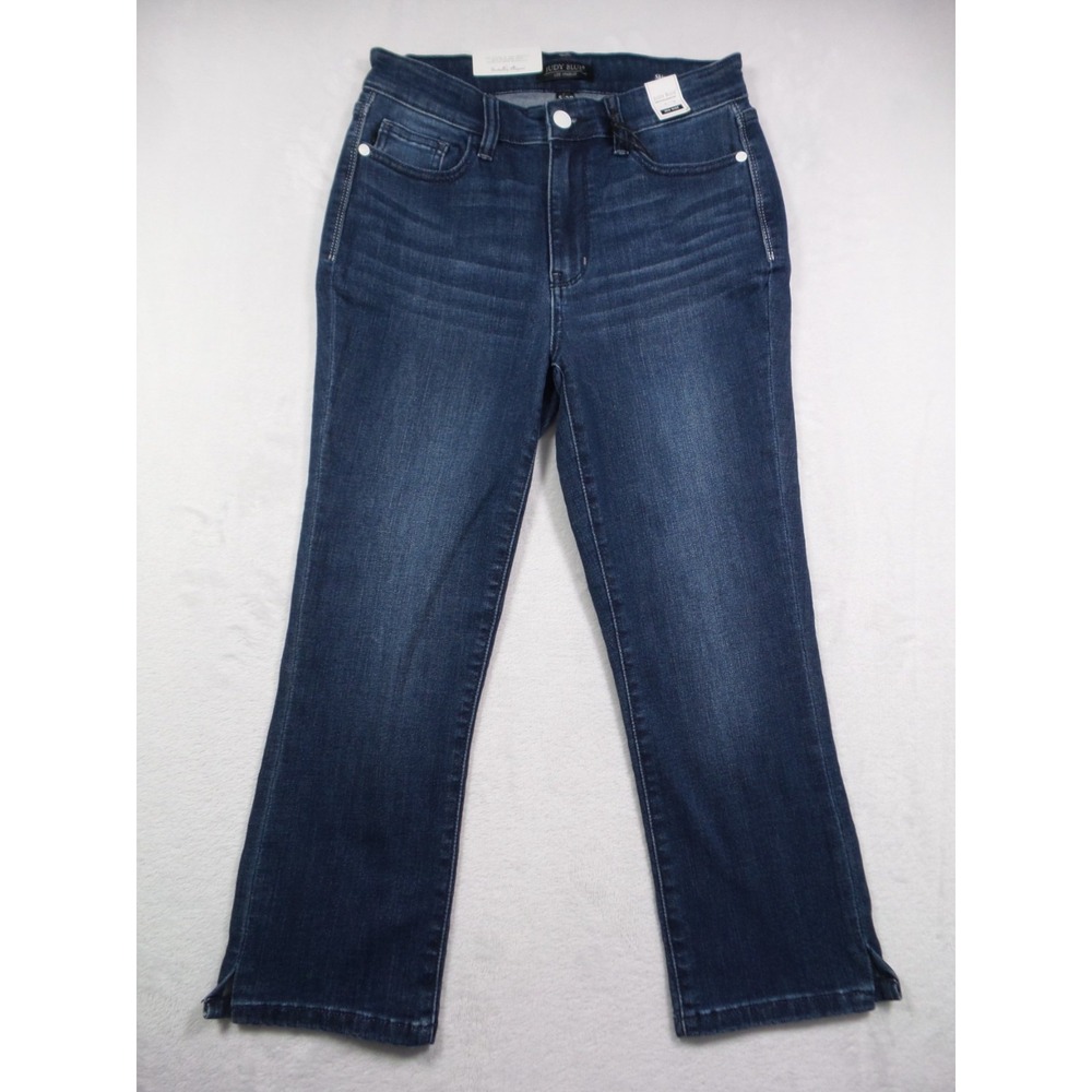 Judy Blue Jeans Womens Size 5/27 Blue Skinny Fit Capri Mid Rise Stretch NWT